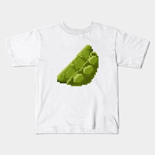 Pixel Art - Green Pea Collection Kids T-Shirt